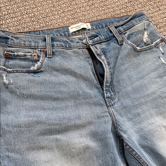 Abercrombie Distressed Blue Jeans - Picture 3 of 5